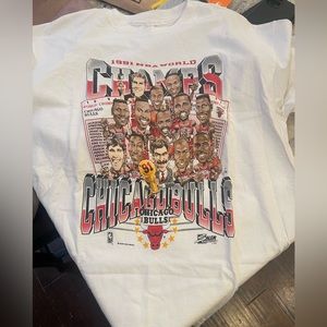 Chicago Bulls 1991 Vintage NBA championship shirt in perfect condition.